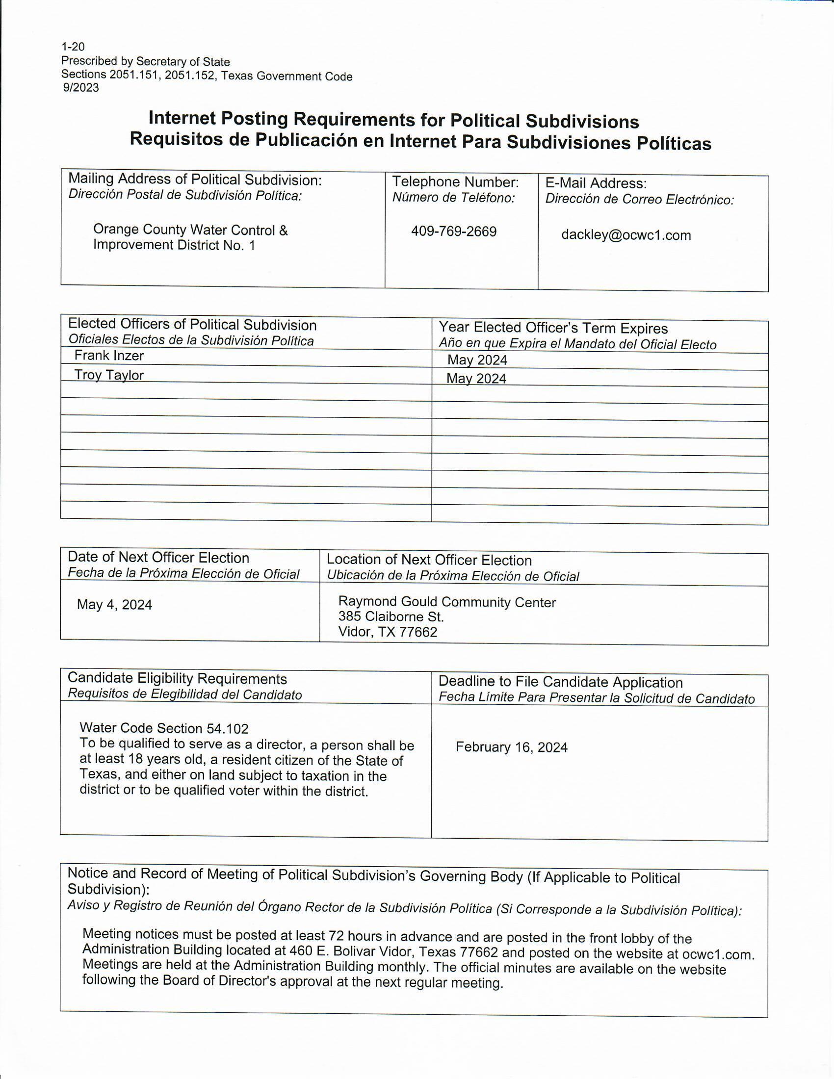 Internet Posting Requirements pg 1